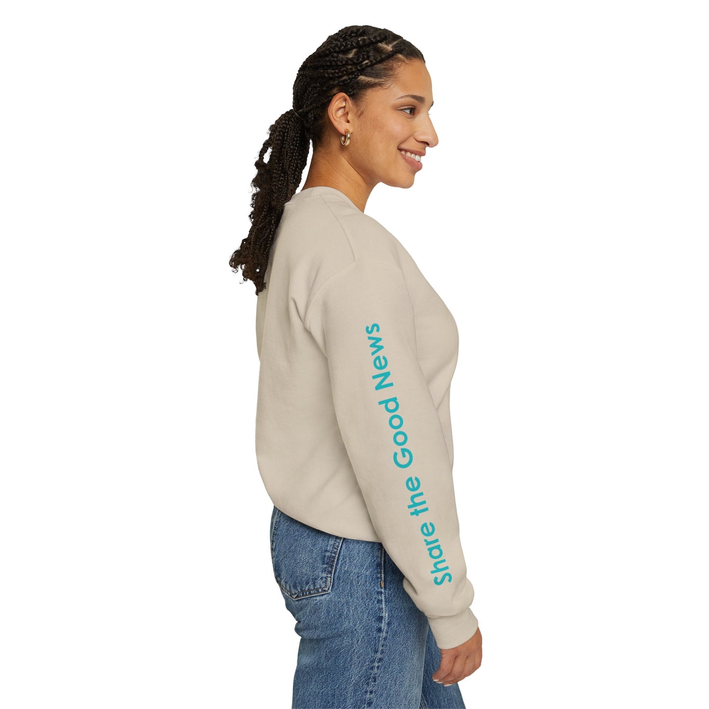 The Good News Signature Heavy Blend™ Crewneck Unisex Sweatshirt