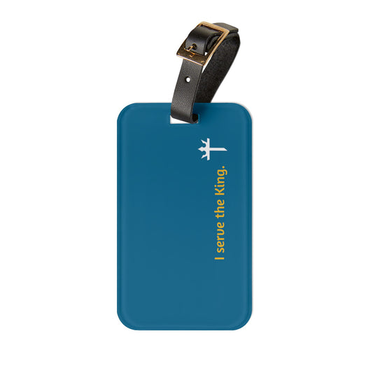 TGN "I serve the King" Acrylic Luggage Tag