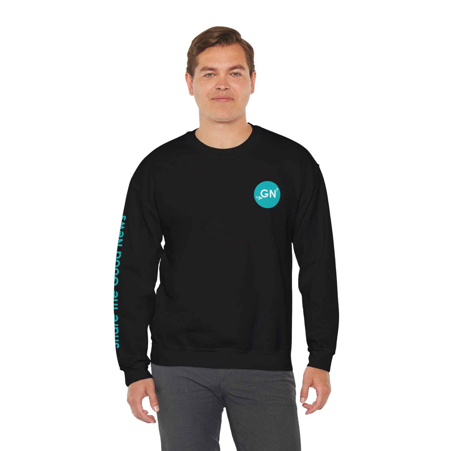 The Good News Signature Heavy Blend™ Crewneck Unisex Sweatshirt