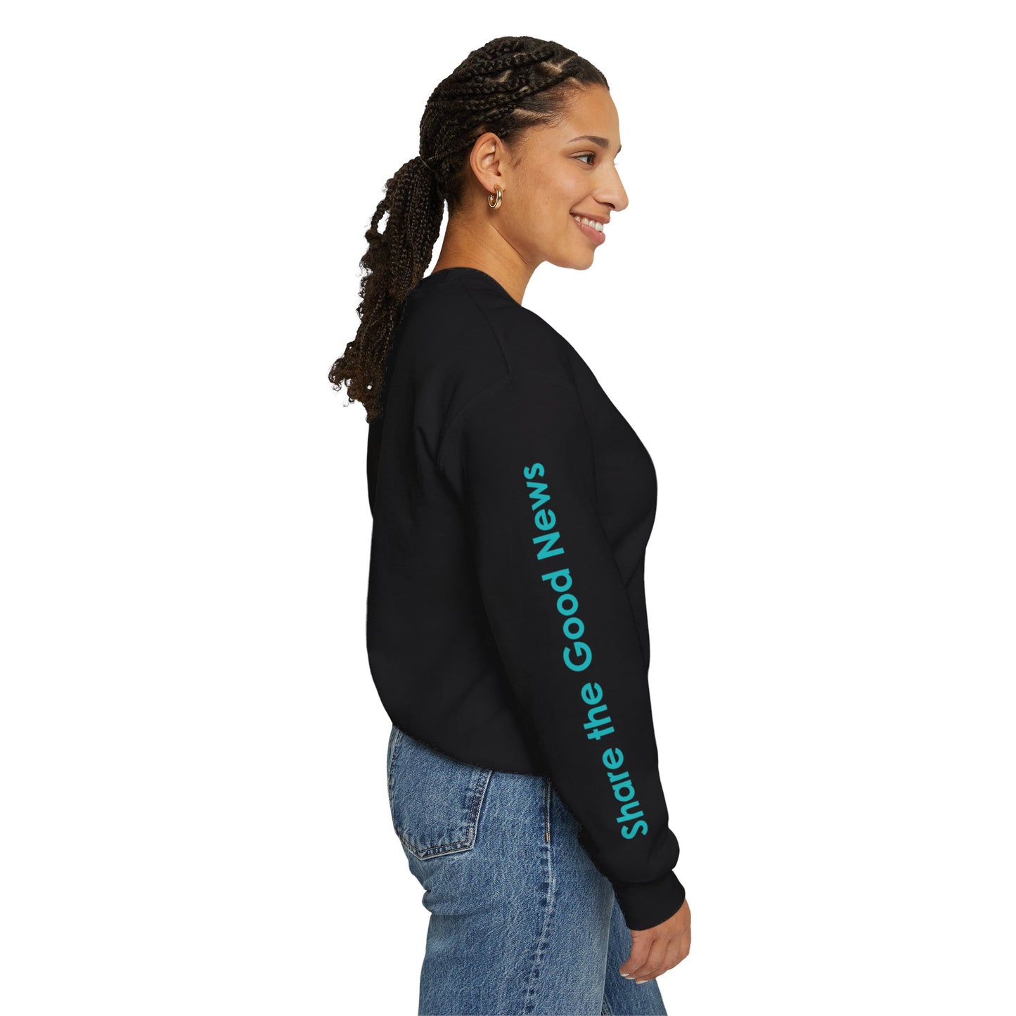 The Good News Signature Heavy Blend™ Crewneck Unisex Sweatshirt