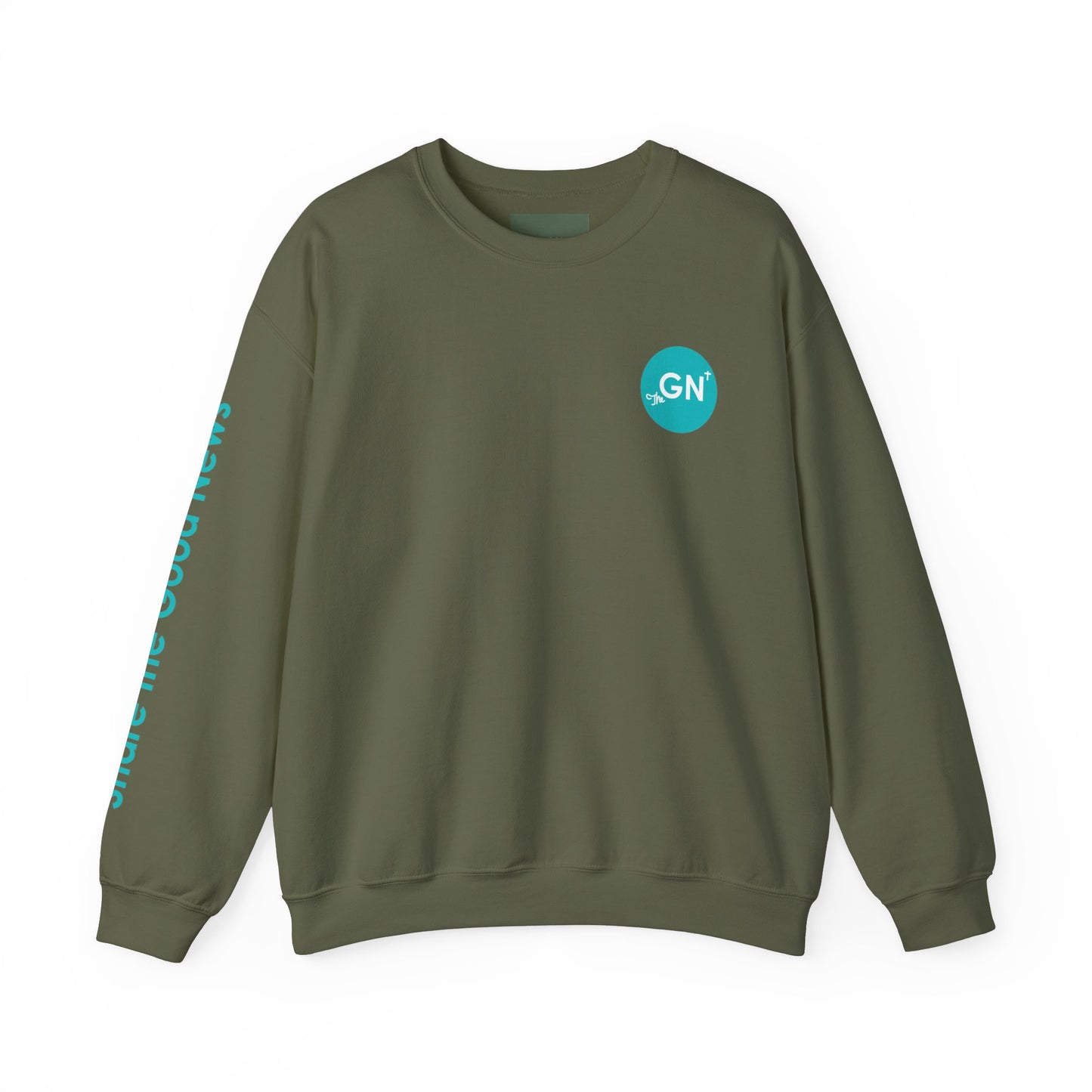 The Good News Signature Heavy Blend™ Crewneck Unisex Sweatshirt