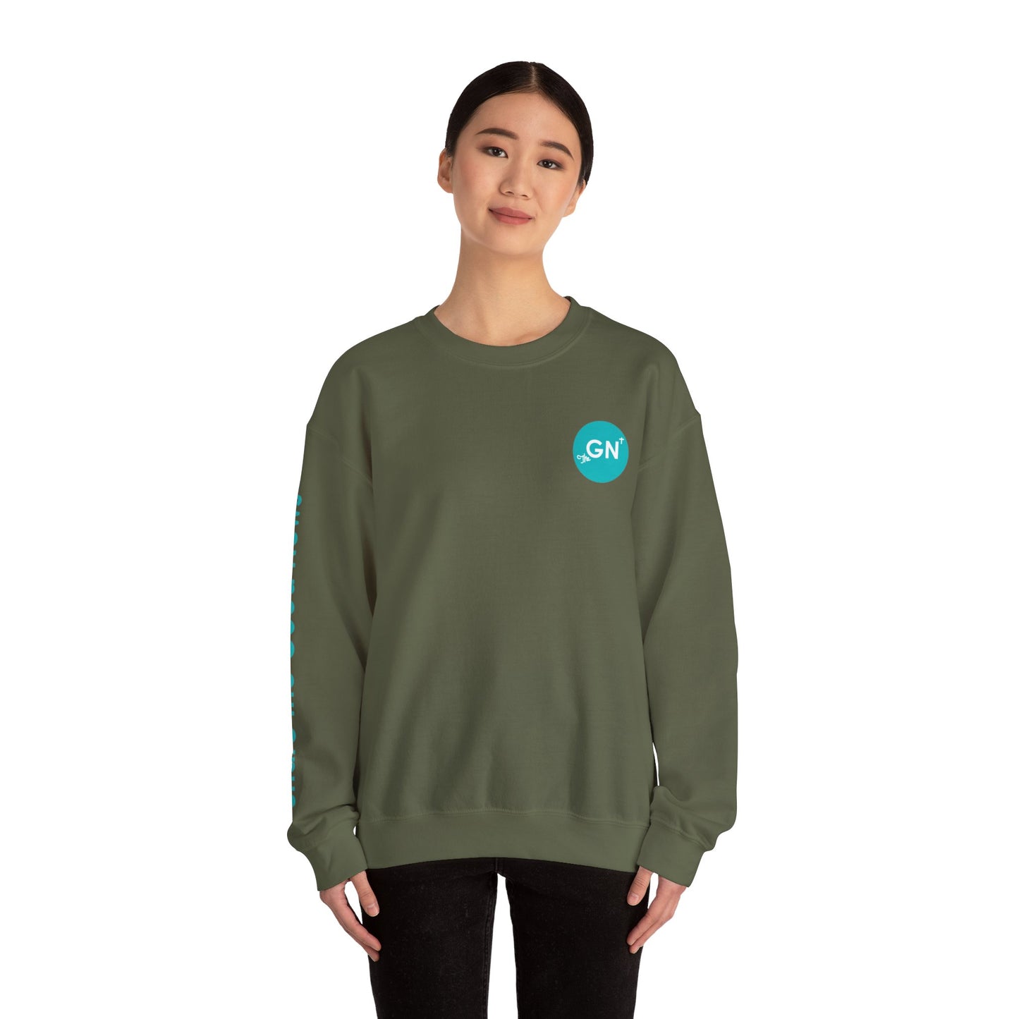 The Good News Signature Heavy Blend™ Crewneck Unisex Sweatshirt