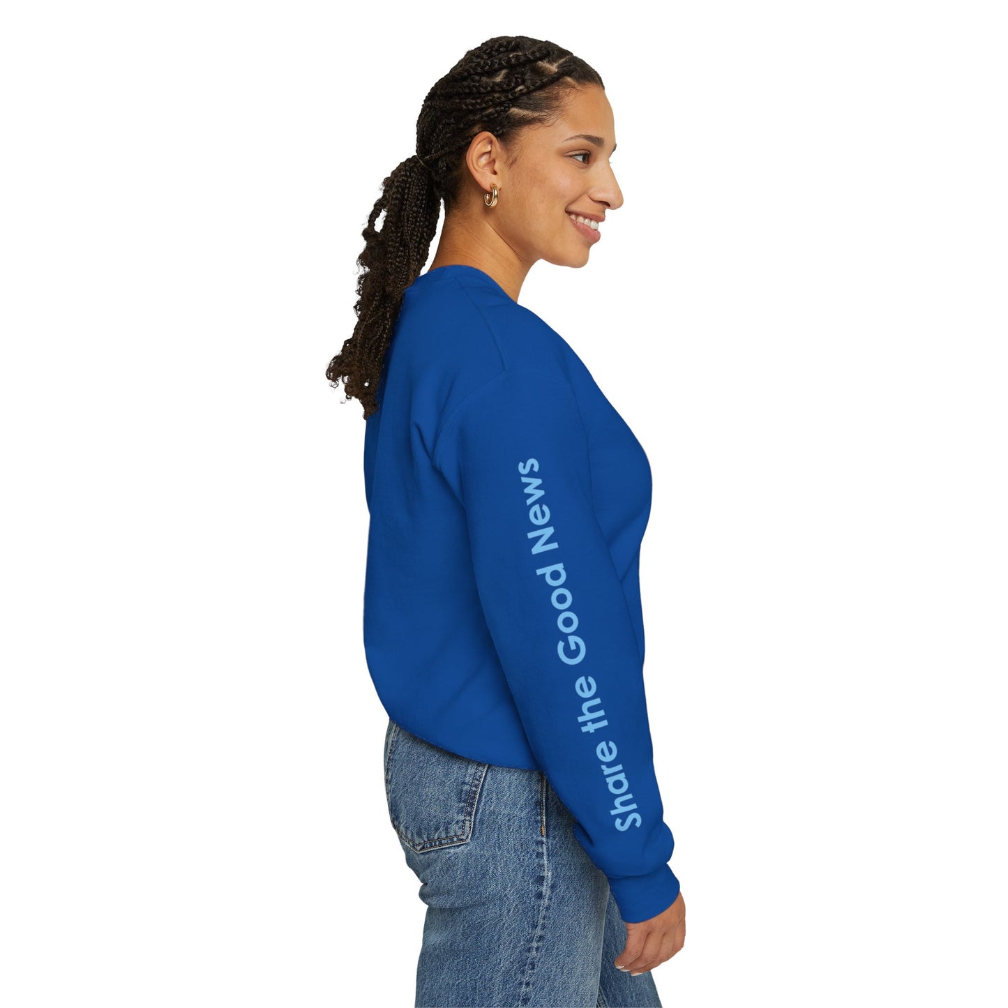 The Good News Signature Heavy Blend™ Crewneck Unisex Sweatshirt