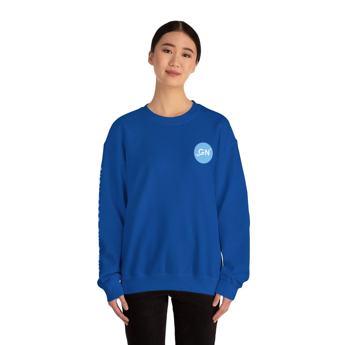 The Good News Signature Heavy Blend™ Crewneck Unisex Sweatshirt