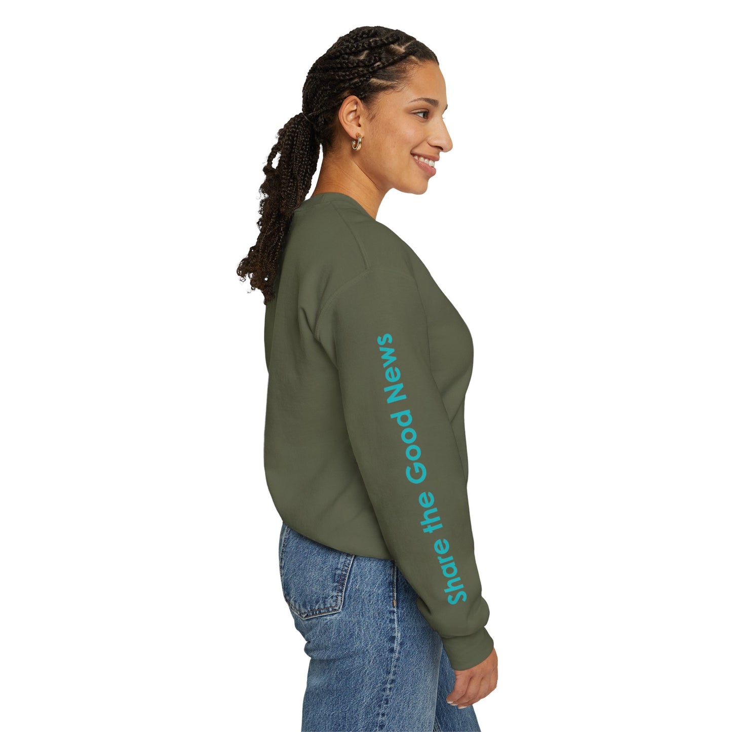 The Good News Signature Heavy Blend™ Crewneck Unisex Sweatshirt