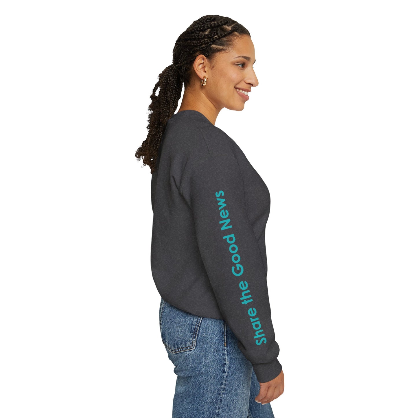 The Good News Signature Heavy Blend™ Crewneck Unisex Sweatshirt